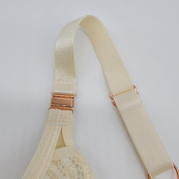 Project Me Warrior Plunge Ivory Contour Nursing Bra - Picture 5 of 14